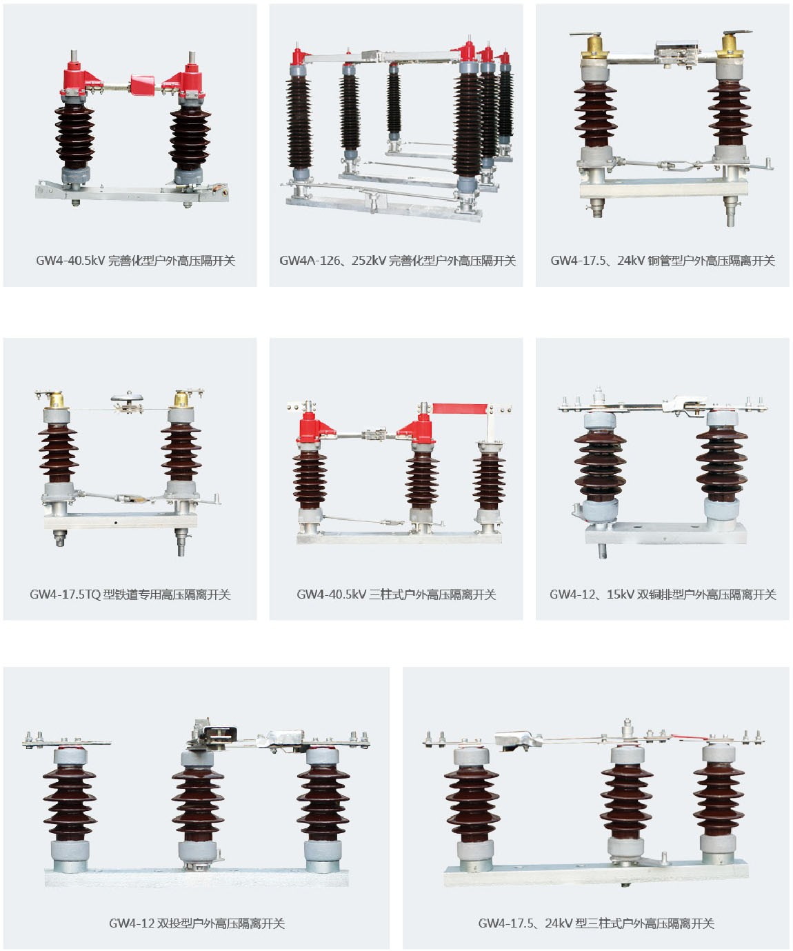 GW4户外高压隔离开关1