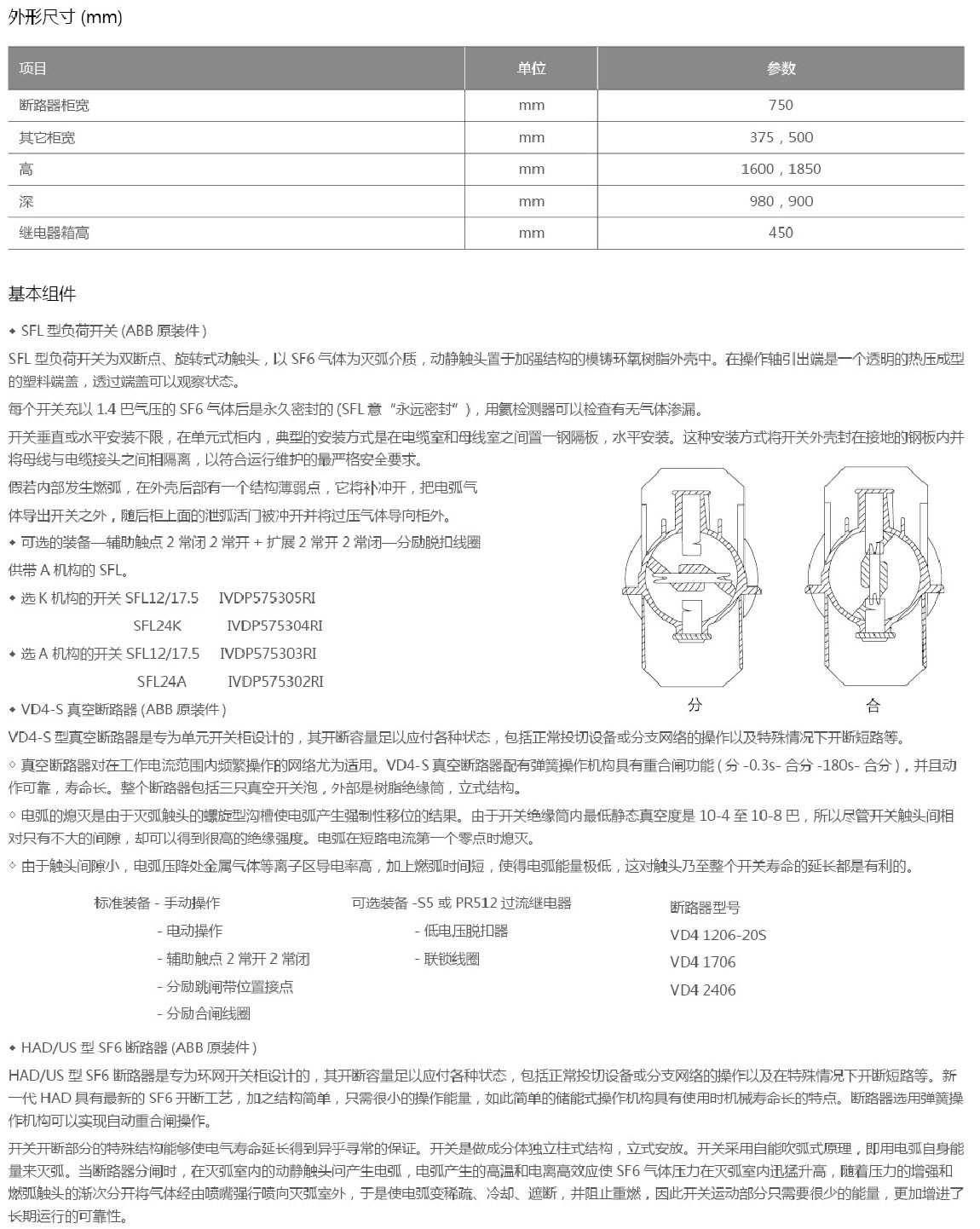 HXGN15-12单元式交流金属封闭环网开关设备