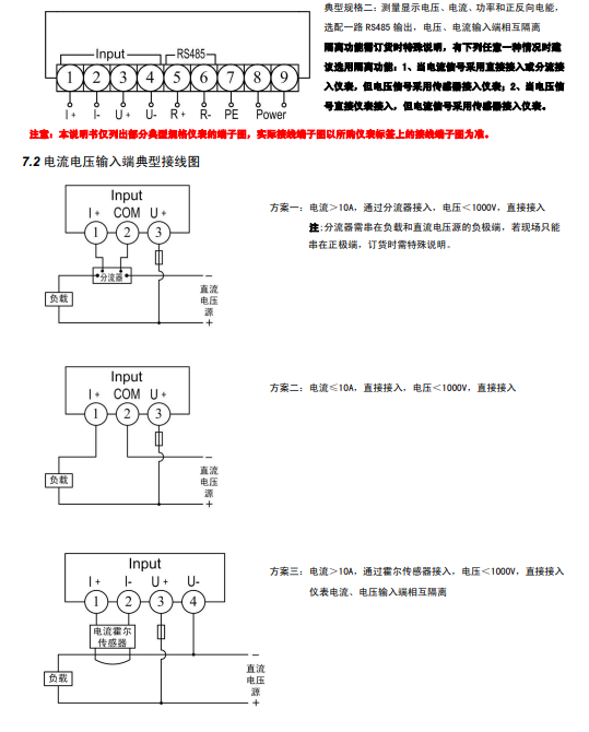 SPA-96BDE直流电能表