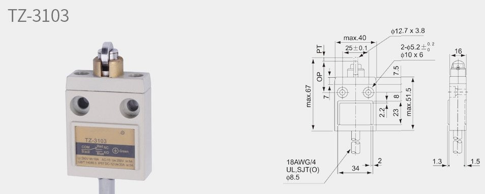 TZ-3103行程开关