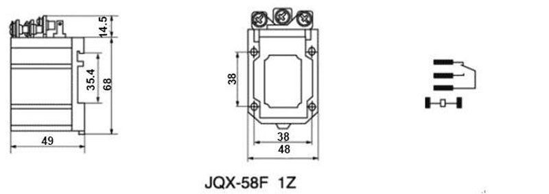 ND22N-2Z(JQX-59F)大功率继电器