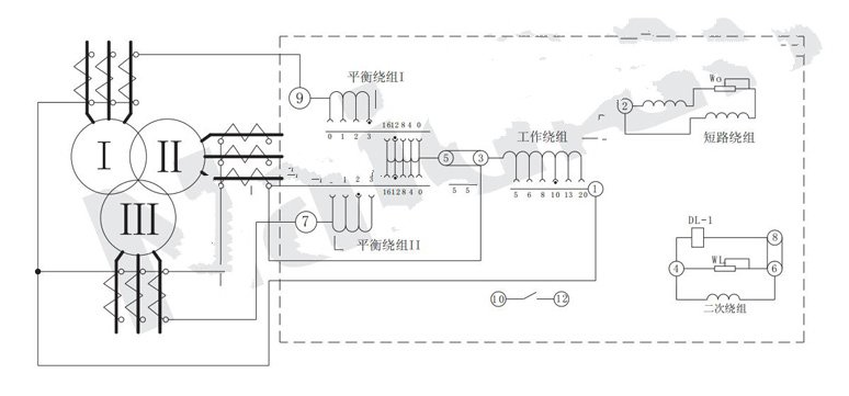 DCD-2A差动继电器