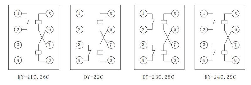 DY-20C 20D系列电压继电器