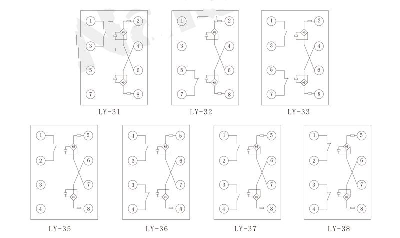LY-30系列电压继电器