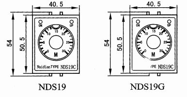 NDS19(AH3 ST2P)电子式时间继电器