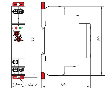 NDT8-D时间继电器