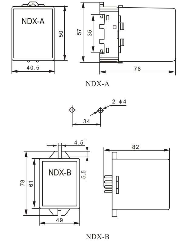 NDX(XJ3 4 5)断相与相序保护继电器