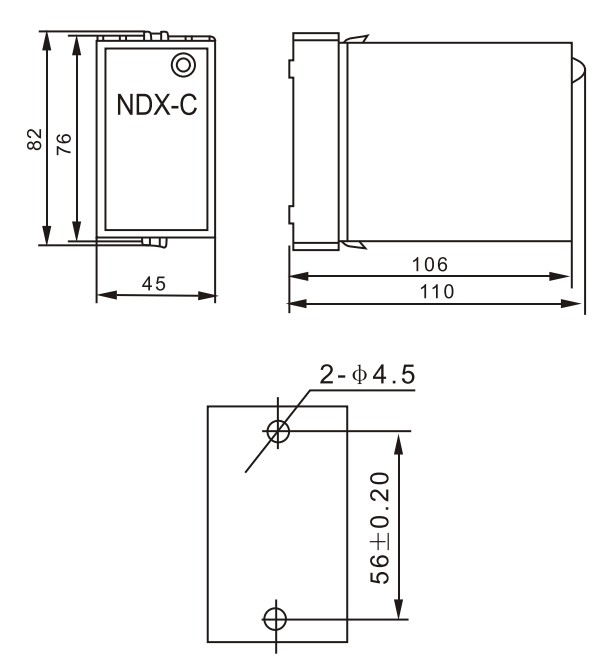 NDX(XJ3 4 5)断相与相序保护继电器