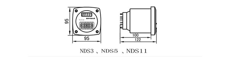 NDS4-P(JS11P)数显时间继电器