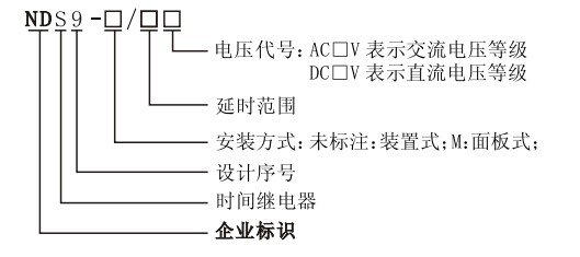 NDS9(JS14P)数字式时间继电器