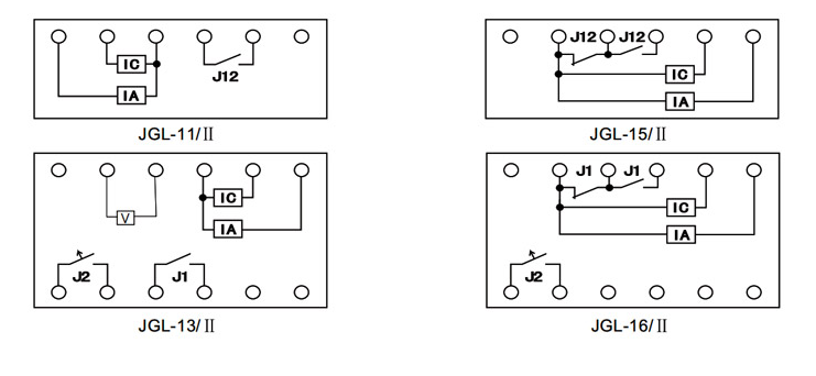 JGL系列两相反时限过流继电器