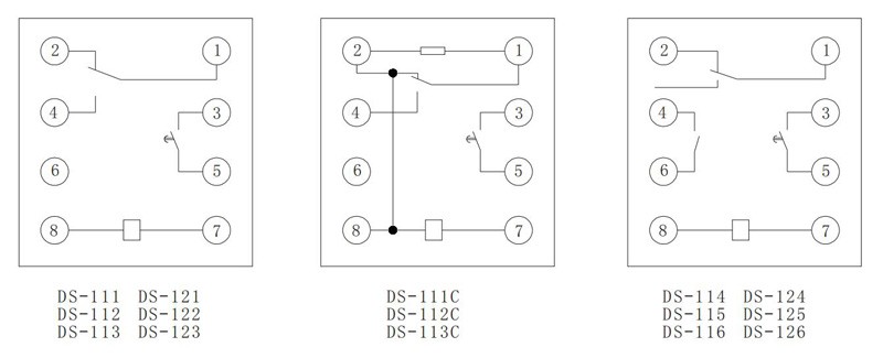 DS-110、120时间继电器