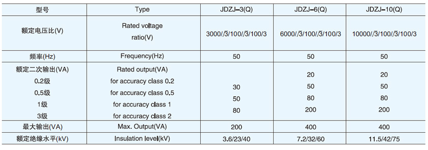 JDZJ-10型电压互感器