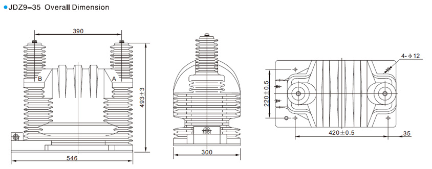 JDZ9-35型电压互感器