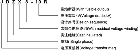 JDZ(X)8-10R 型电压互感器