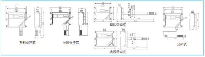 MPK6工业级宽温型温湿度变送器