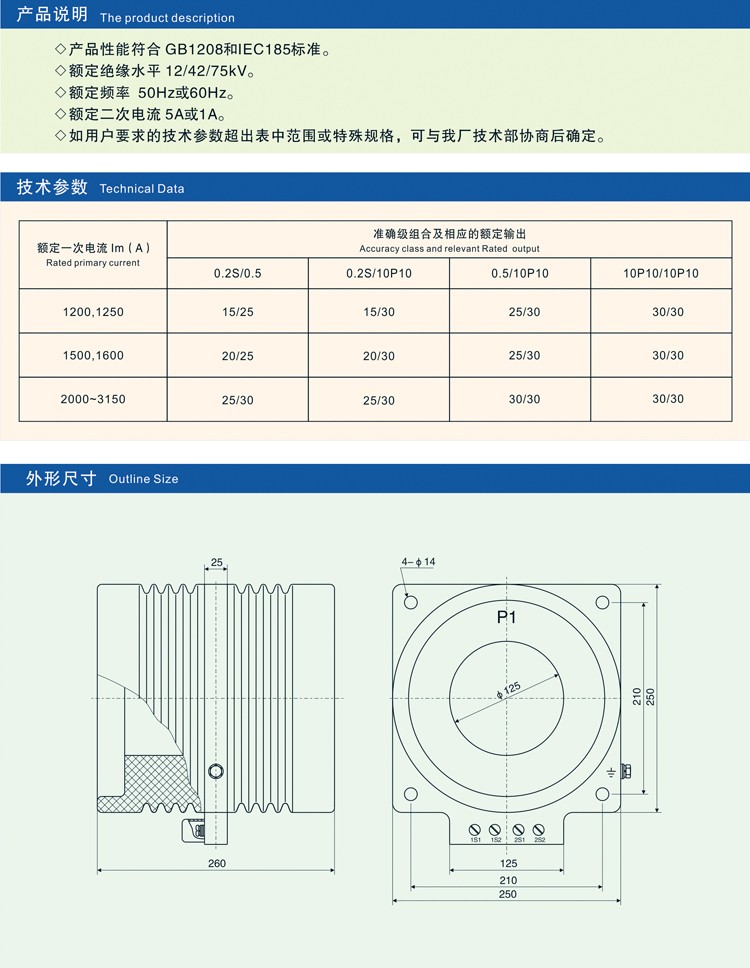 LMZBJ20-12GYW1电流互感器