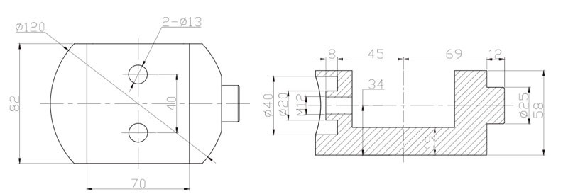 下支架 VS1-24/630A-1250A