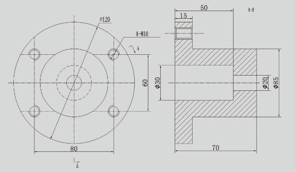 2000A固定式上出线座