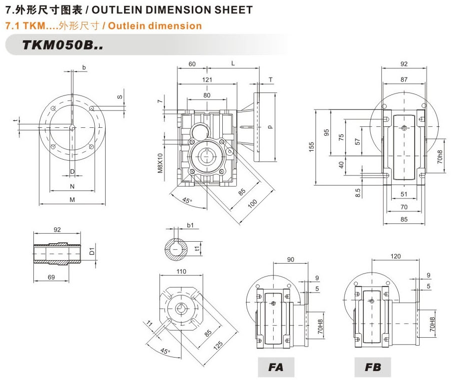 TKM050马达电机