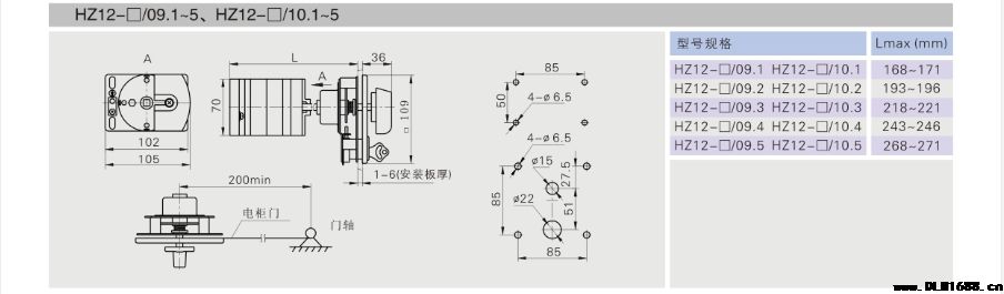 HZ12组合开关