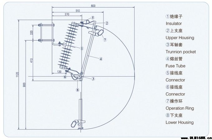 SUPD型跌落式熔断器