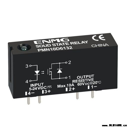 固态继电器 SIP单列直插PCB焊接式PMN带LED灯