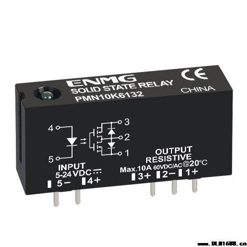 固态继电器 SIP单列直插PCB焊接式PMN带LED灯