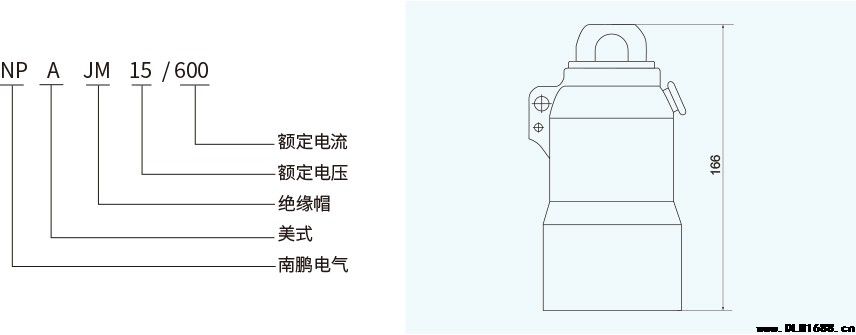 美式600A绝缘帽电缆附件